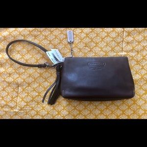 Coach Factory Leather Wristlet